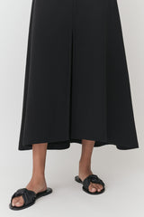 Terry Split Front Skirt
