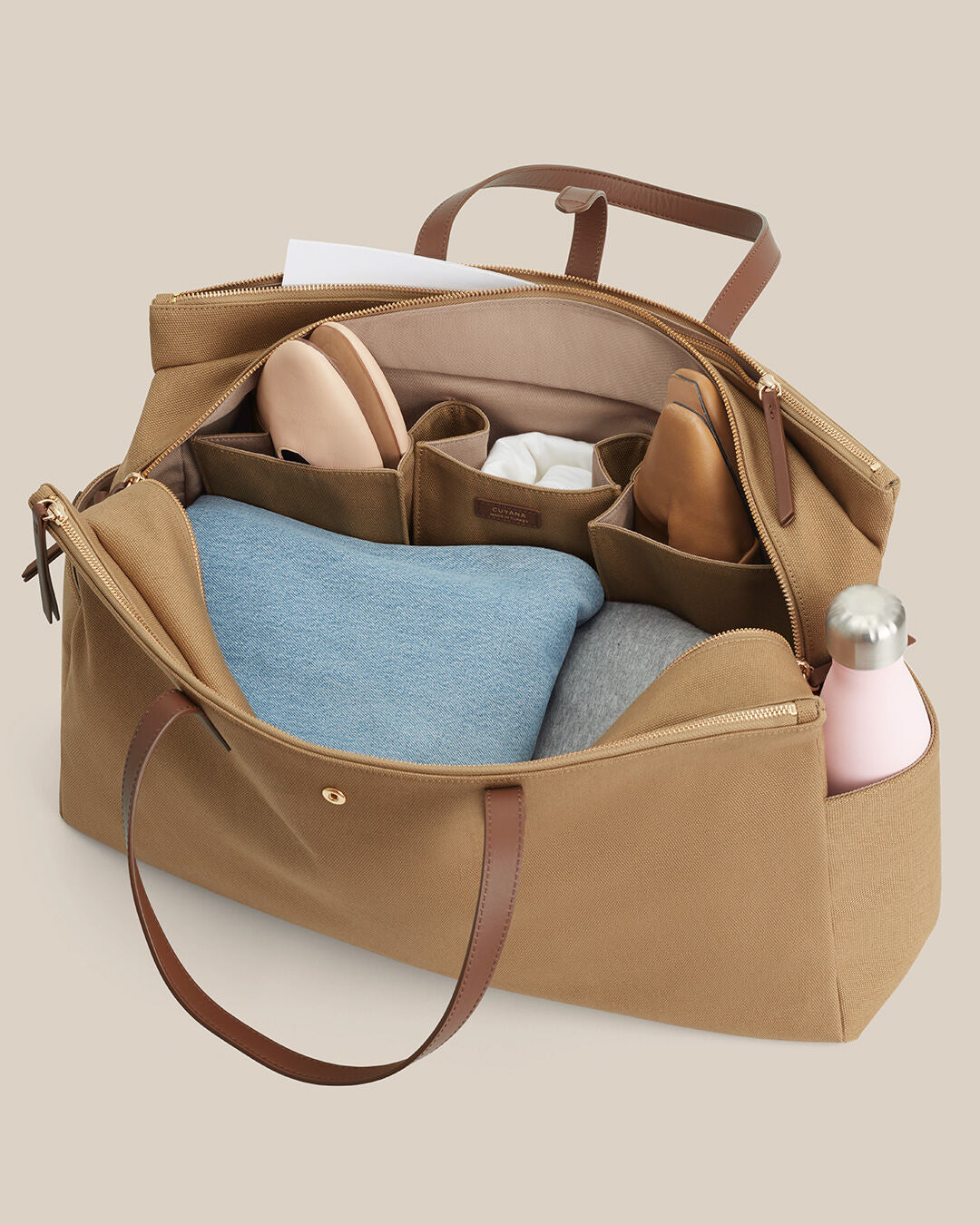 Triple Zipper Weekender