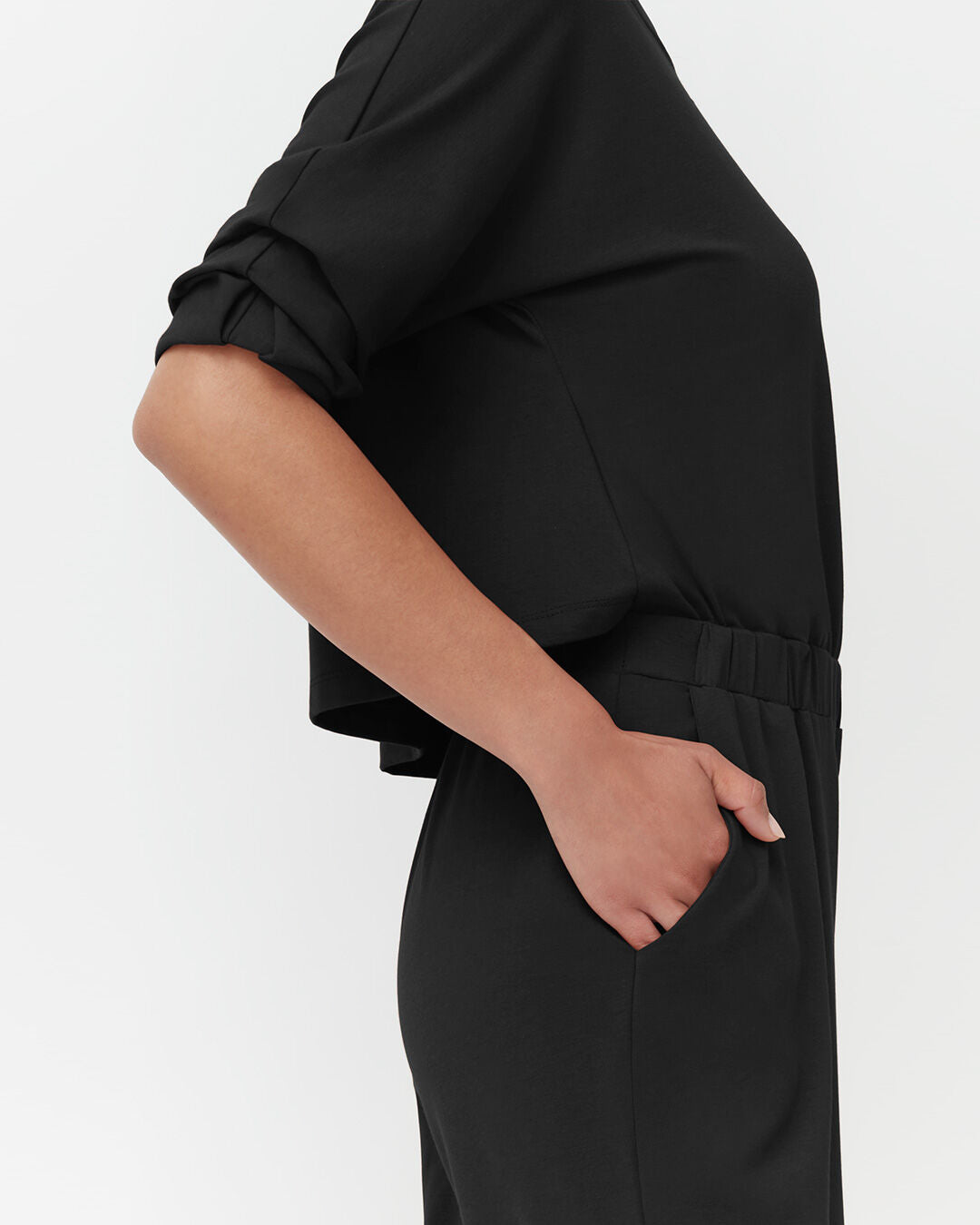 Open-Back Jumpsuit