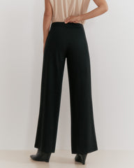 Ponte Wide-Leg Pant