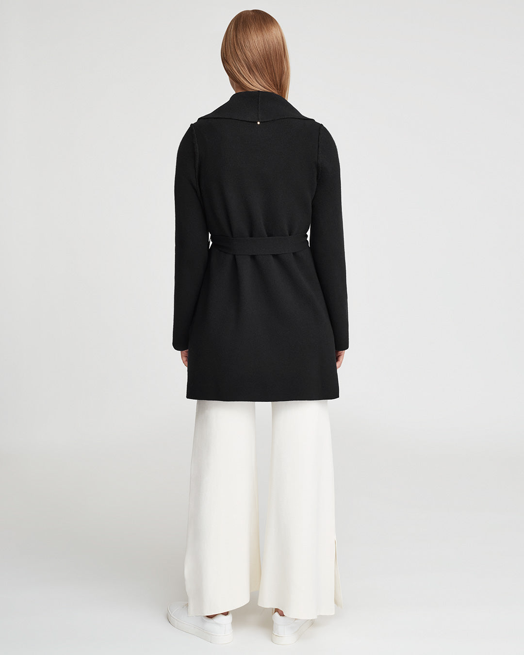 Wool Cashmere Sweater Coat