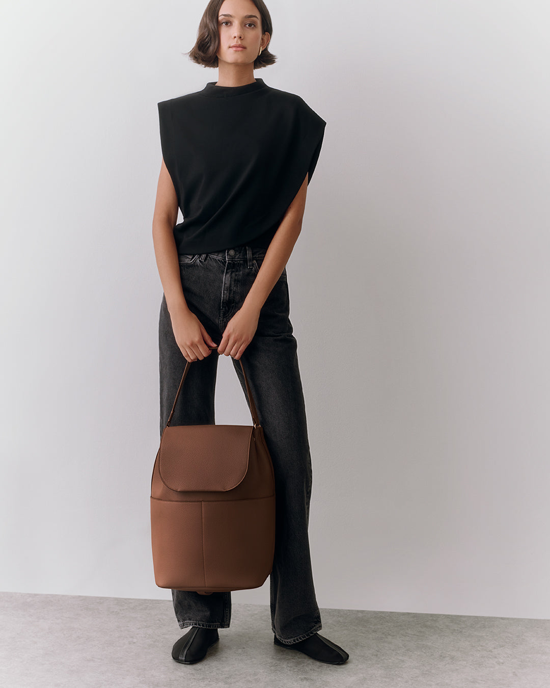 Leather Backpack 16-inch