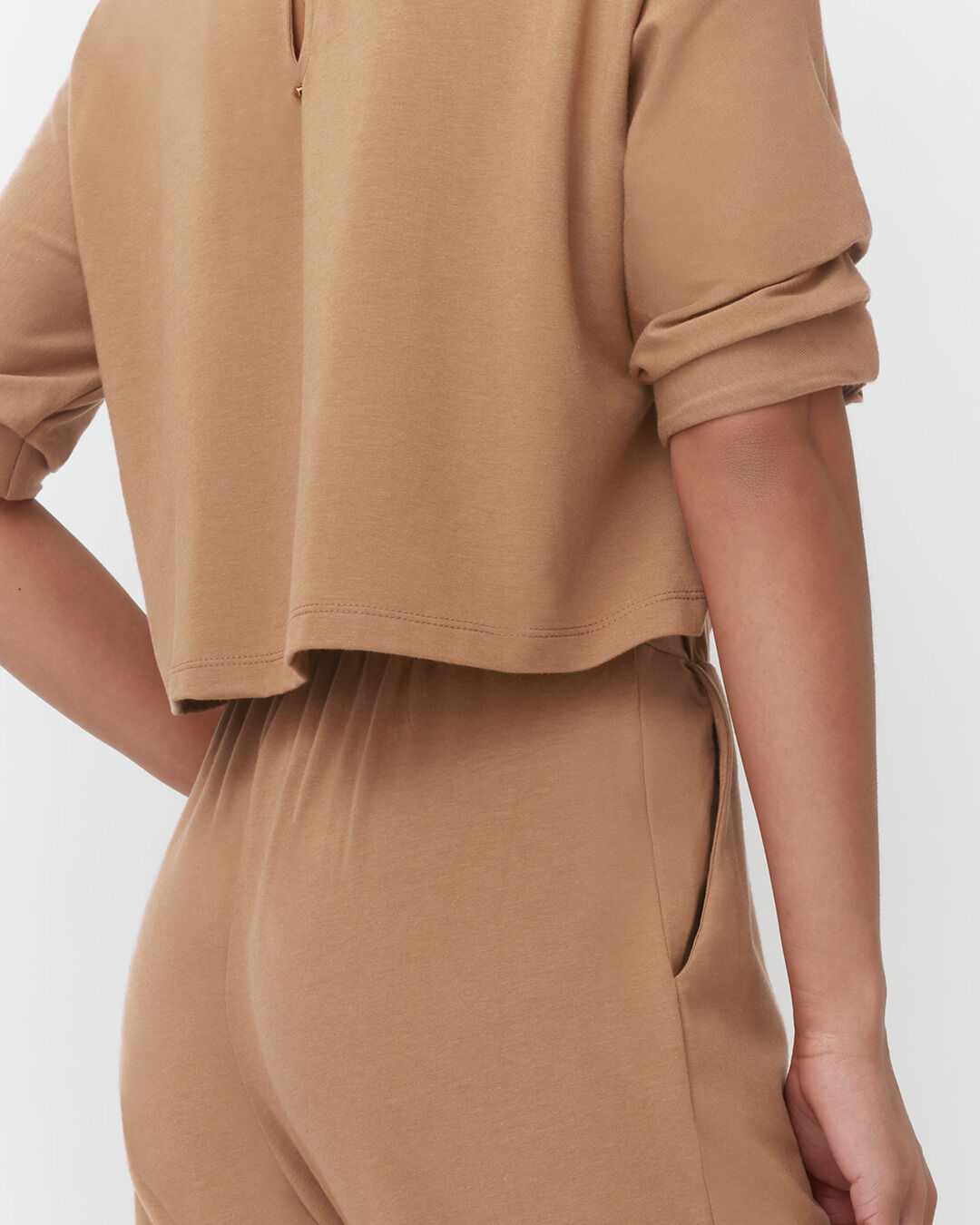 Open-Back Jumpsuit