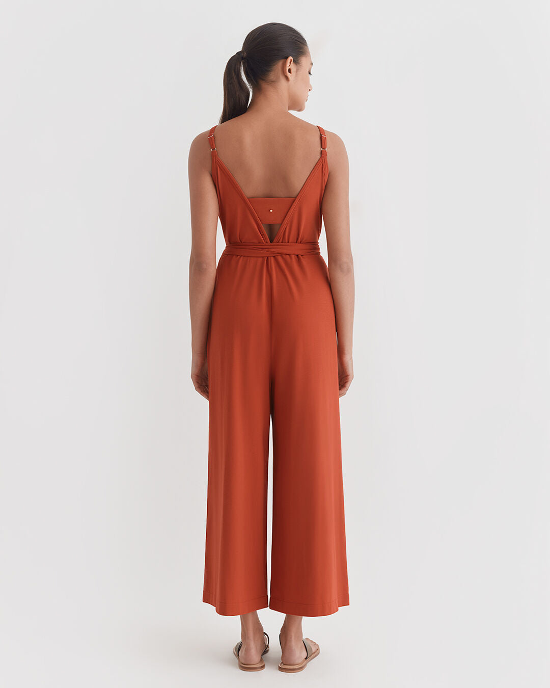 V-Back Jumpsuit