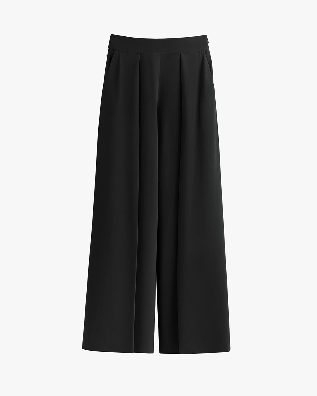Silk Pleated Pant