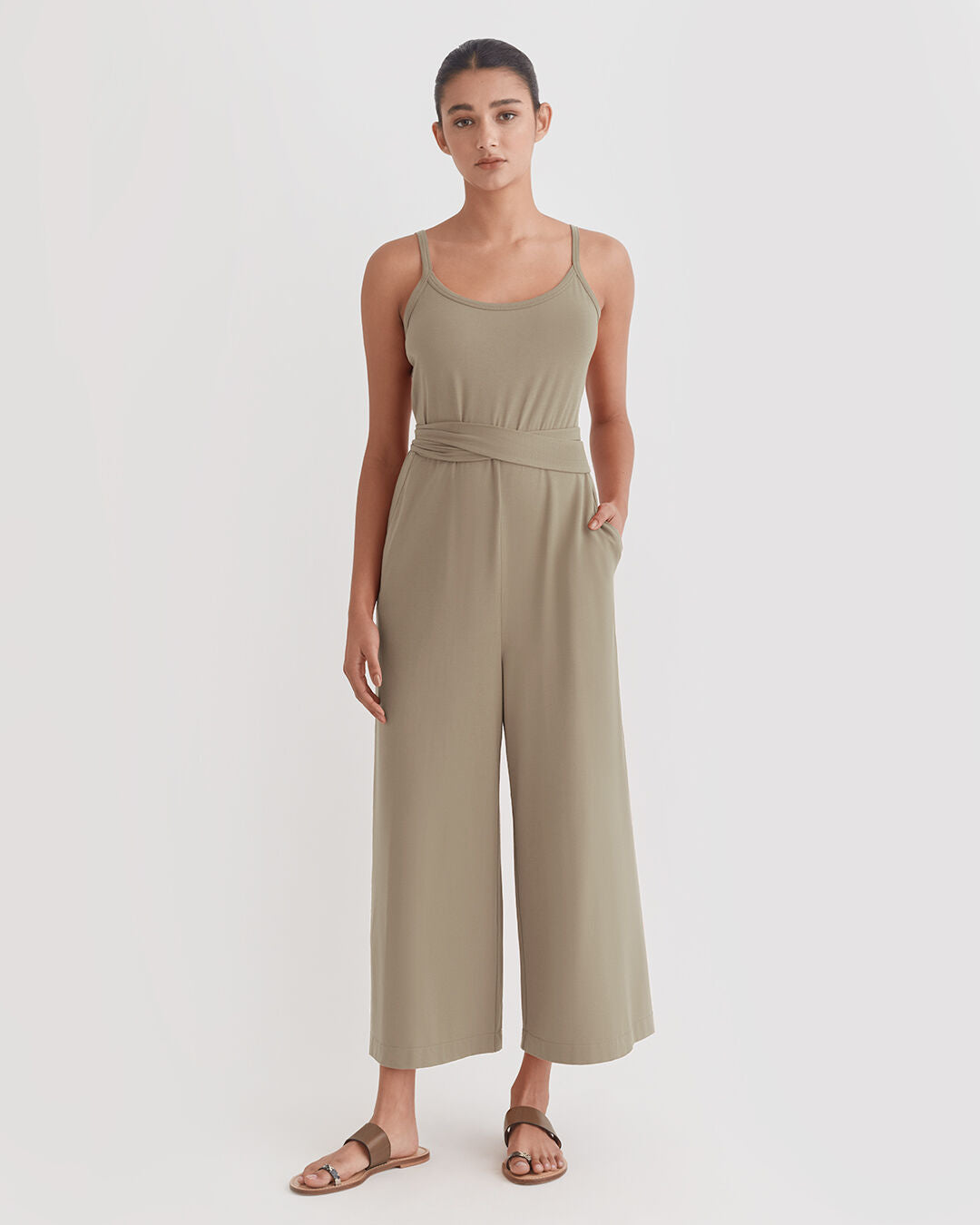 V-Back Jumpsuit