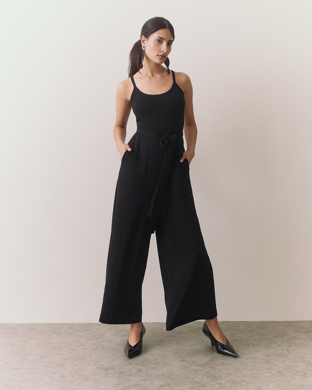 V-Back Jumpsuit