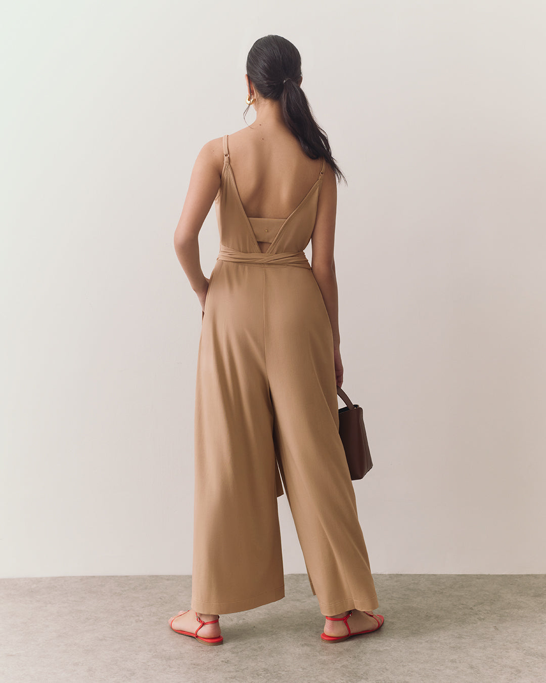 V-Back Jumpsuit
