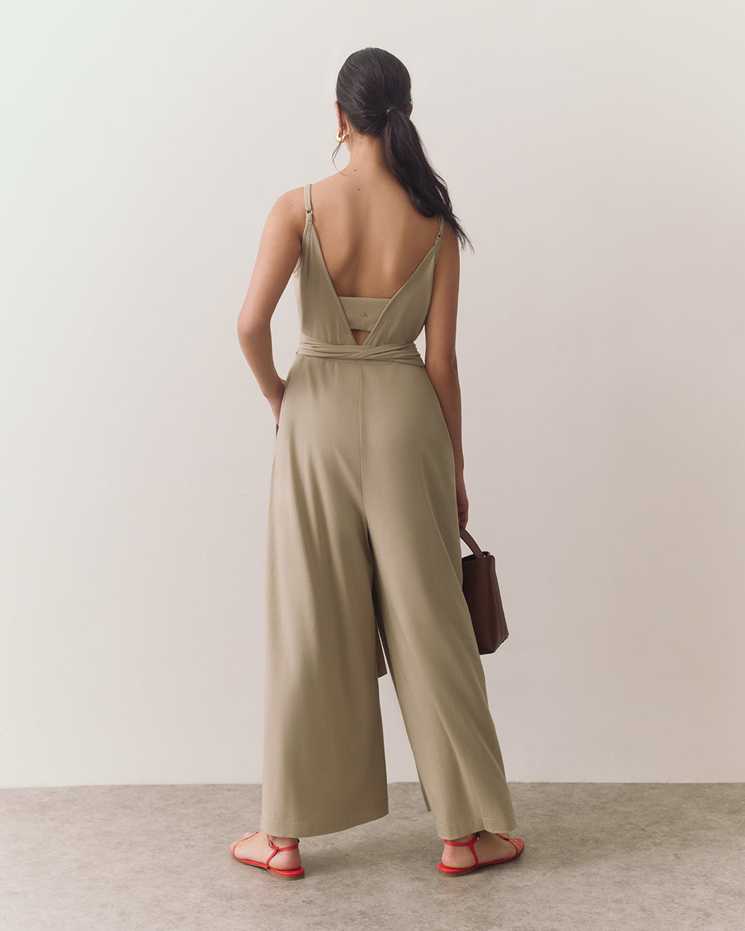 V-Back Jumpsuit
