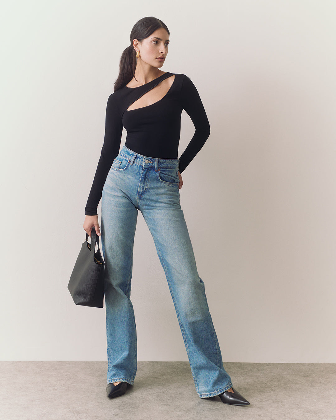 Stretch Long Sleeve Tee