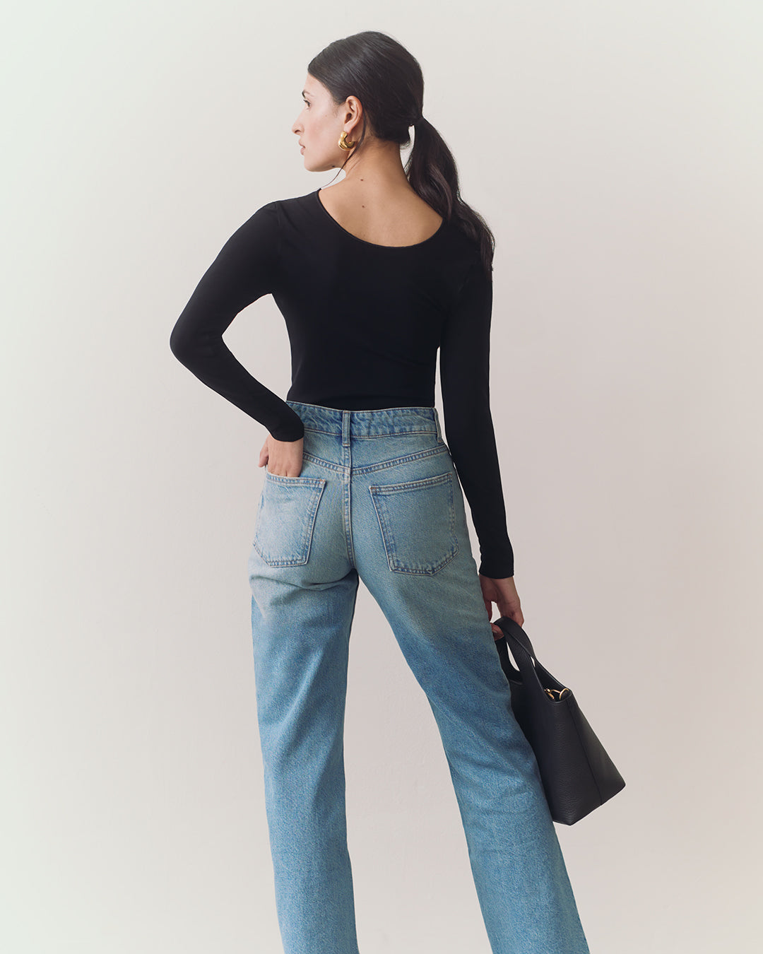 Stretch Long Sleeve Tee