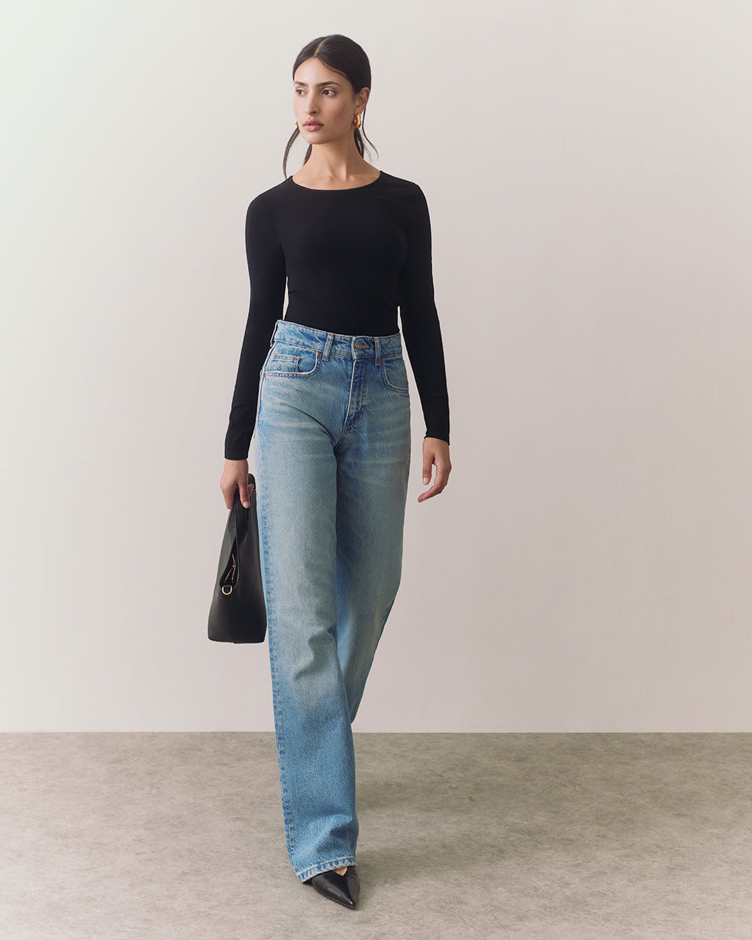 Stretch Long Sleeve Tee