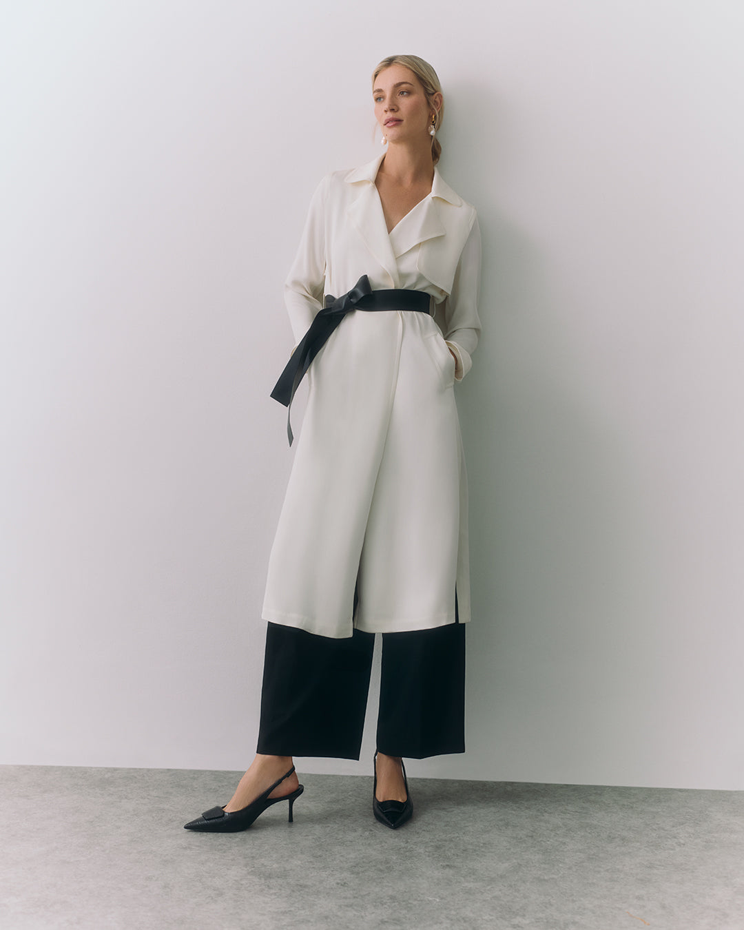 Silk Classic Trench