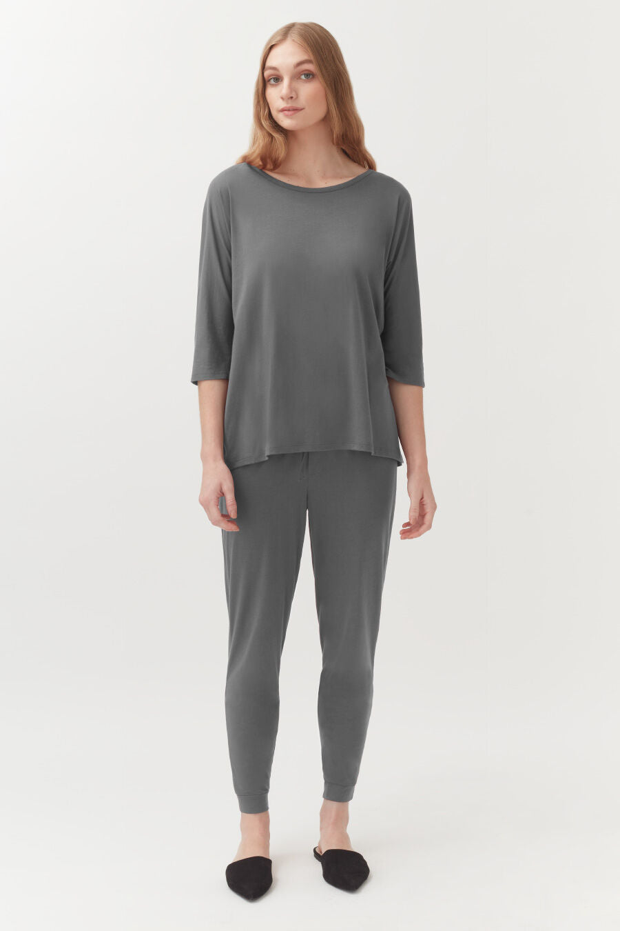 Organic Pima Tapered Pant