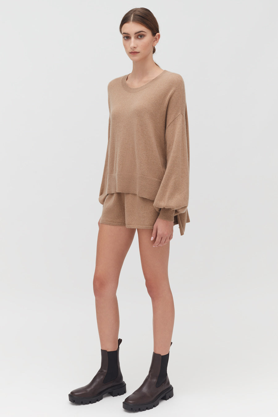 Single-Origin Cashmere Shorts