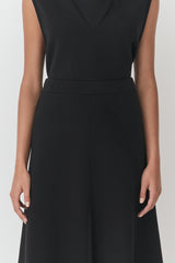 Terry Split Front Skirt