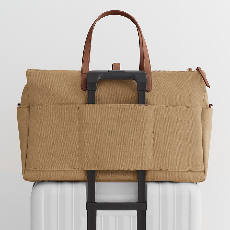 Triple Zipper Weekender