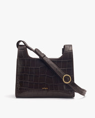 Mini Double Loop Bag (Croco)