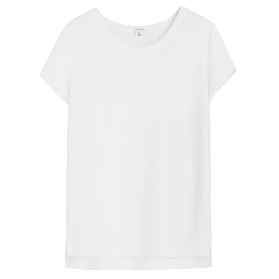 Silk High-Low Tee