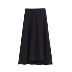 Terry Split Front Skirt