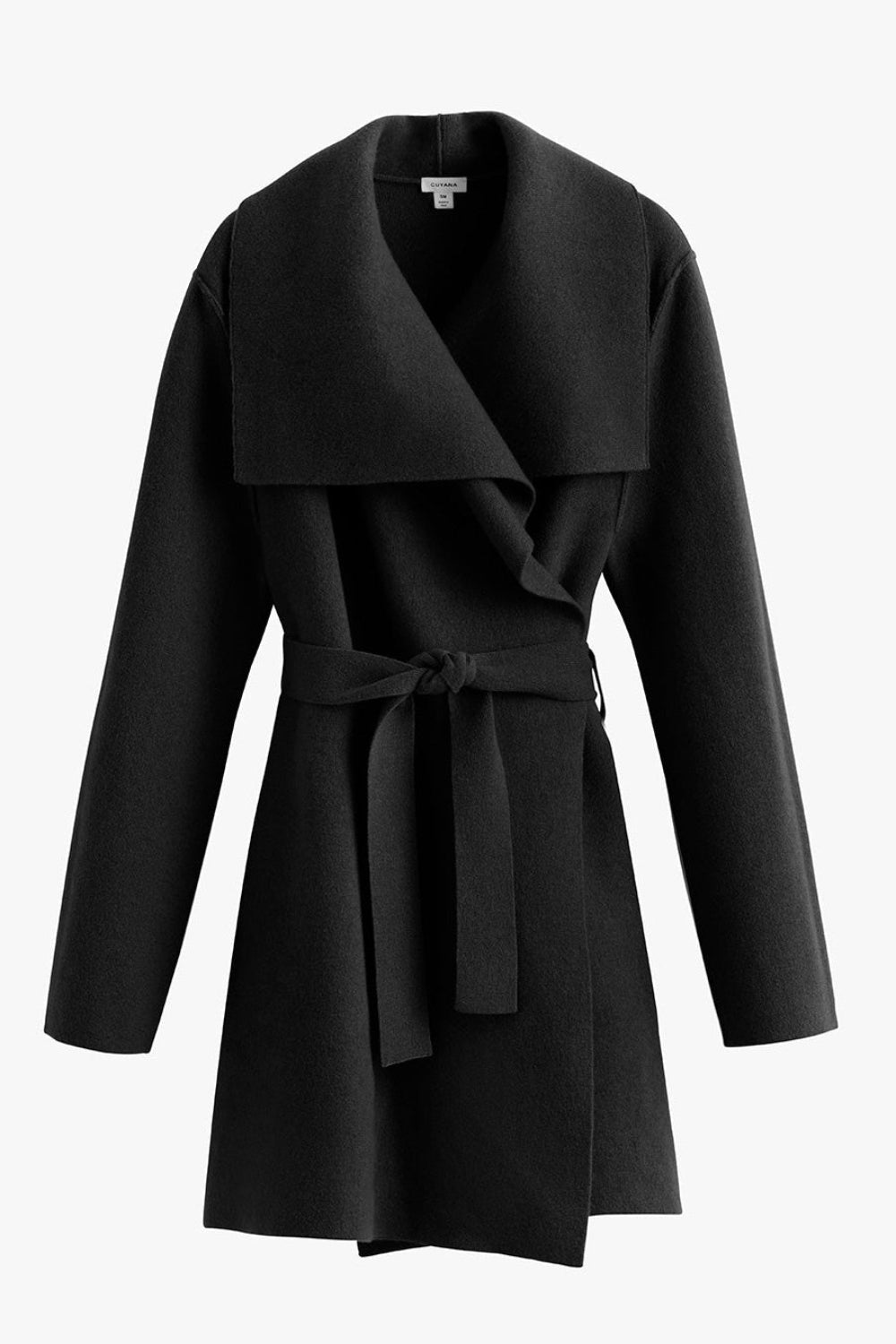 Wool Cashmere Sweater Coat