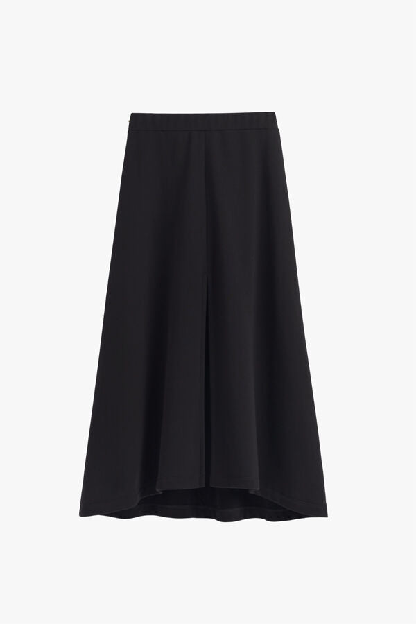 Terry Split Front Skirt