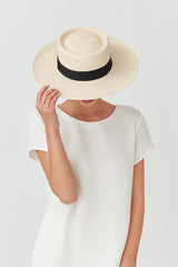 Straw Bolero Hat