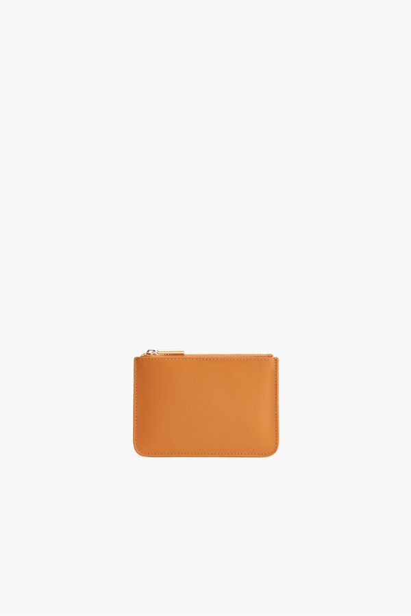 Zero Waste Slim Leather Pouch
