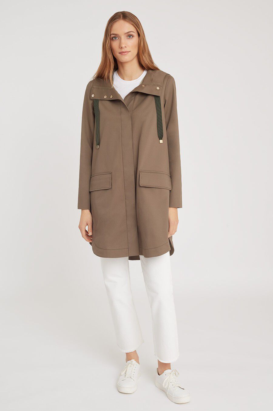 Pleat-Back Anorak